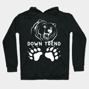 Down Bear Market Hoodie